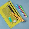 Unique Bargains Pencil Case for 3 Ring Binder Double Layer Smooth Zipper for Folders - 4 of 4