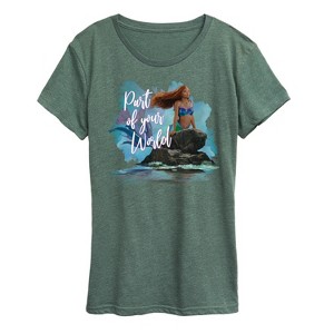 Women's - Disney - Part Of Your World Short Sleeve Graphic T-Shirt - 1 of 4