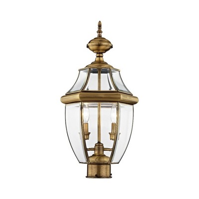 Livex Lighting Monterey 2 - Light Lantern in  Antique Brass