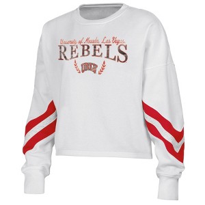 NCAA UNLV Rebels Women's Crew Fleece Sweatshirt - 1 of 3