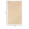 Colonial Mills Monterey Wool Tweed Braided Rug, Linen 20" x 30", Rectangle Shape - 2 of 4