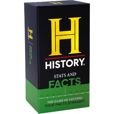 HISTORY Channel NEW Games Bundle - Stats & Facts / Through The Years - General Knowledge Trivia Chronology Timeline Card Game - Adults, Family & Teens