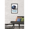 Trends International NFL Tennessee Titans - Drip Helmet 20 Framed Wall Poster Prints - 2 of 4