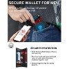 Generic Wallet for Men Slim Leather Wallets for 12-15 Cards, - 4 of 4