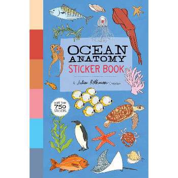 Ocean Anatomy Sticker Book - by  Julia Rothman (Paperback)