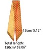 Allegra K Women’s Polka Dot Skinny Neck Scarves Double Sided Print Neckerchief Hairband - 3 of 4