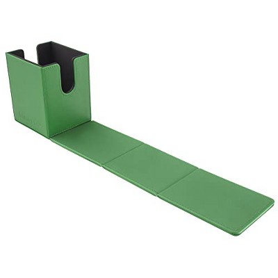 Ultra Pro - Vivid Alcove Flip Card Deck Box (Green) - Stores & Protects Up To 100 Standard Size Collectible Cards, Baseball Cards, Gaming Cards,