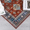 8x10 Living Room Rug Non Slip Washable Rugs for Bedroom Boho Aesthetic Carpet Stain-Resistant Foldable - 3 of 4