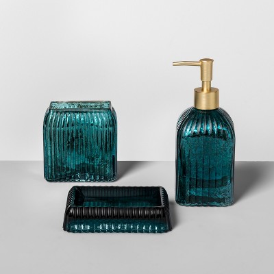 soap dispenser teal