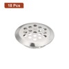 Unique Bargains Stainless Steel Dust-Proof Mesh Hole Circular Soffit Vents 18 Pcs - 3 of 4