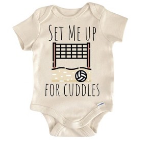 Beach Volleyball Newborn Baby Onesie® Bodysuit GS1 - 1 of 4