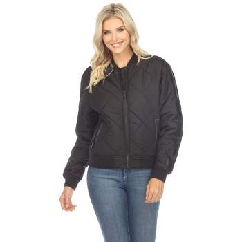Women's Hooded High Pile Fleece Jacket Charcoal Small - White Mark : Target