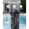 VEVOR Pool Cartridge Filter, 100 sq.ft², Swimming Pool Filter System 6142 GPH, Large Spa Filtration Clean & Clear System, Black - 4 of 4