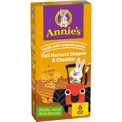Annie's Fall Harvest Shapes & Cheddar Mac and Cheese - 6oz