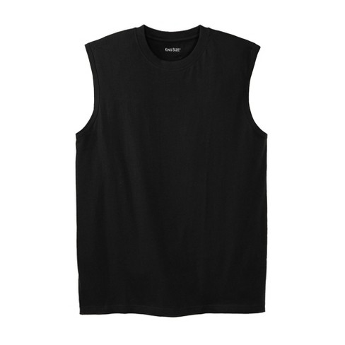 Kingsize Men's Big & Tall Shrink-less™ Lightweight Muscle T-shirt - Big ...