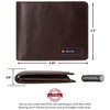 Alpine Swiss Connor Executive Bifold Wallet | Business Passcase for Men | Premium Leather | Dual ID Windows | RFID Blocking | Gift Box Included - 3 of 4