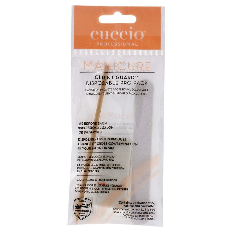 Cuccio Manicure Client Guard Disposable Pro Pack - Mini Manicure Kit - 3 pc, 3 of 6