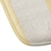 Deny Designs Avenie Modern Craft Spring Striped Memory Foam Bath Mat - 3 of 4