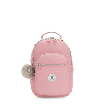 Kipling SEOUL - Mochila escolar - tender blossom/rosa 