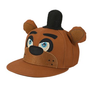 Five Nights At Freddy's Freddy Fazbear Big Face Brown Snapback Hat - 1 of 4