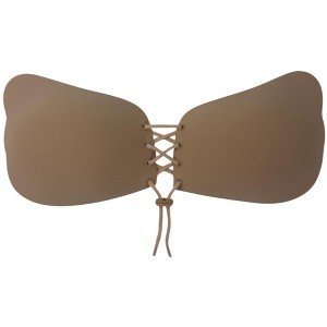 Betsey Johnson Women' Reusable Adhesive Backless Lifting Invisible Bras - 1 of 4