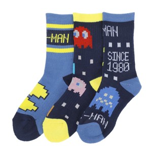 Pac-Man 3-Pack of Boys Crew Socks - 1 of 4