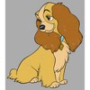 Boy's Lady and the Tramp Cute Side Profile Lady Portrait T-Shirt - 2 of 4