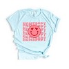 Simply Sage Market Homebody Stacked Smiley Face Short Sleeve Tee - 2 of 4