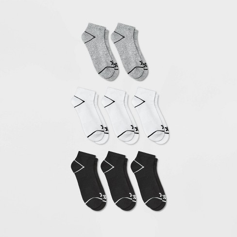 Men's 6pk+2 Ankle Socks - All In Motion™ 6-12 : Target