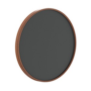 Emma and Oliver Round Wall Mounted Magnetic Chalkboards with Eraser and Chalk - 1 of 4