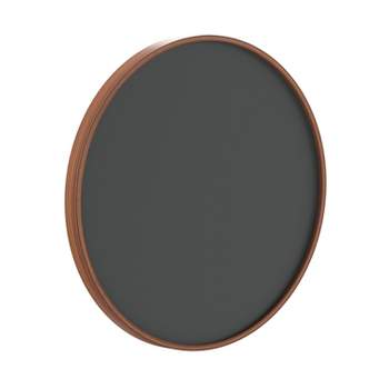 Emma and Oliver Round Wall Mounted Magnetic Chalkboards with Eraser and Chalk