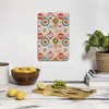 Showmemars Retro christmas ornaments pattern Cutting Board Rectangle -Deny Designs - 3 of 3