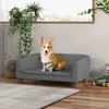 UbMelt Dog Bed Elegant Pet Bed for Dogs Comfy Dog Couch with Wood Legs Durable Elevated Dog Sofa Bed Modern and Stylish Dog Sofa - 3 of 4