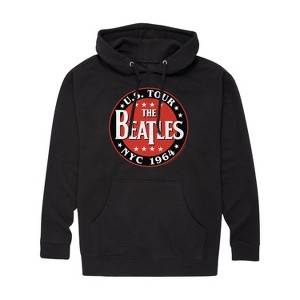 Men's - The Beatles - 1964 USA Tour Graphic Fleece Pullover Hoodie - 1 of 4