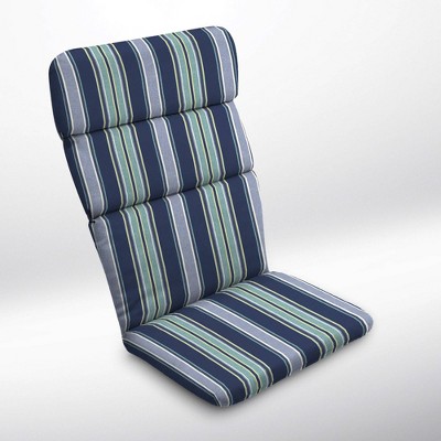 Aurora Stripe Adirondack Chair Cushion Sapphire - Arden Selections