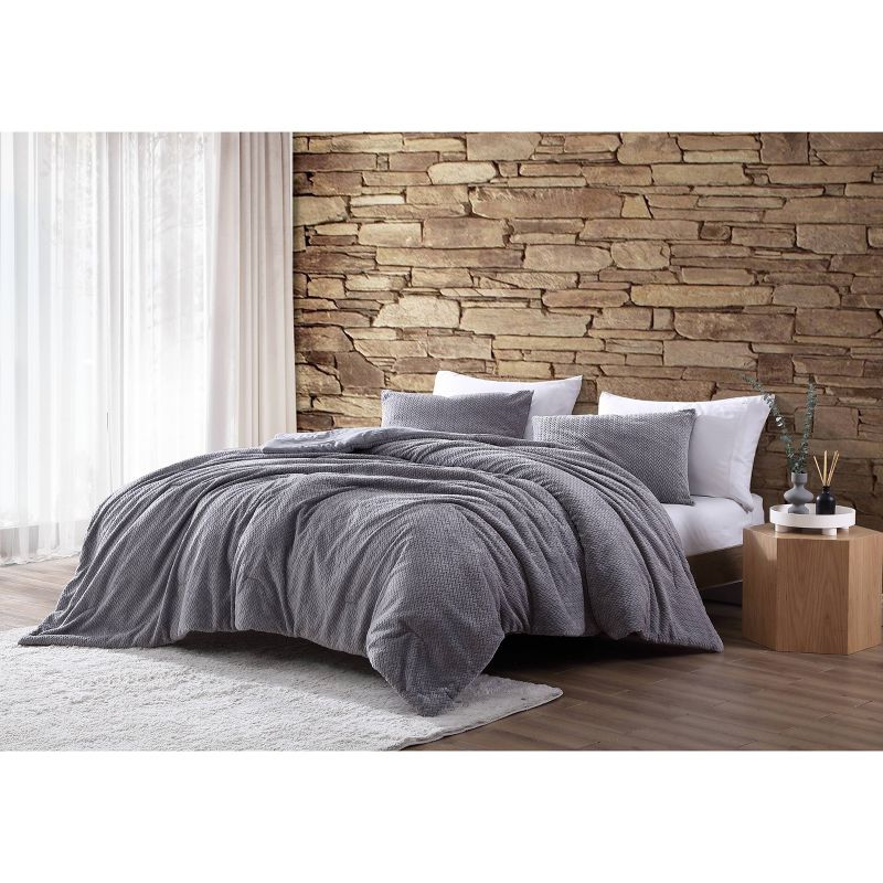 Lele Jacquard Plush Comforter Set - Geneva Home Fashion, 1 of 5