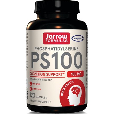 Jarrow Formulas, Inc. Phosphatidylserine Ps100 100 mg 120 Capsules.