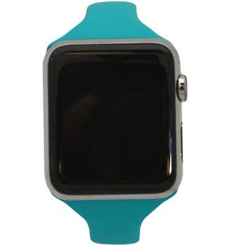 Olivia Pratt Printed Silicone Apple Watch Band - Blue Snake, Black ...
