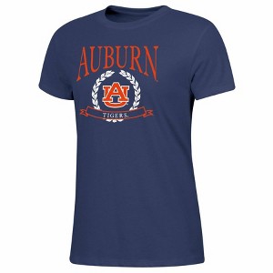 NCAA Auburn Tigers Women's Crew Neck T-Shirt - 1 of 3