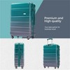 BEAFUP Set of 3 Luggage, ABS Hardshell Hardside Lightweight Durable Suitcase sets, Spinner Wheels Suitcase with TSA Lock 20''24''28'' - 2 of 4