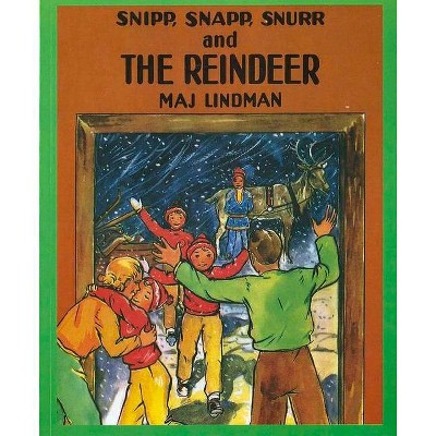 Snipp, Snapp, Snurr and the Reindeer - by  Maj Lindman (Paperback)