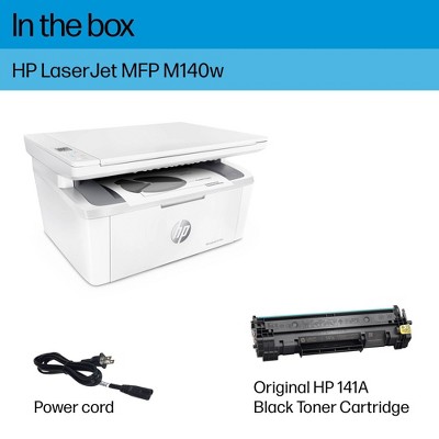 HP LaserJet M140w Wireless Black & White Multifunction Printer