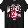 Boys' - Marvel - Avengers Property Of Short Sleeve Graphic T-Shirt - 2 of 4