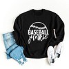 Simply Sage Market Women's Graphic Sweatshirt Baseball Junkie - 3 of 4