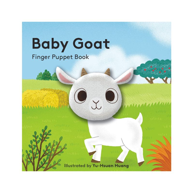 Baby Goat: Finger Puppet Book - (Baby Animal Finger Puppets) by  Chronicle Books (Board Book), 1 of 2