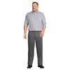 Lands' End Men's Traditional Fit Solid No Iron Supima Pinpoint Buttondown Collar Dress Shirt - 4 of 4