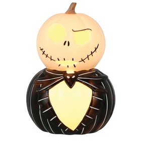 Seasons 12-inch The Nightmare Before Christmas Jack Skellington Light Up Stacked Pumpkin - 1 of 4
