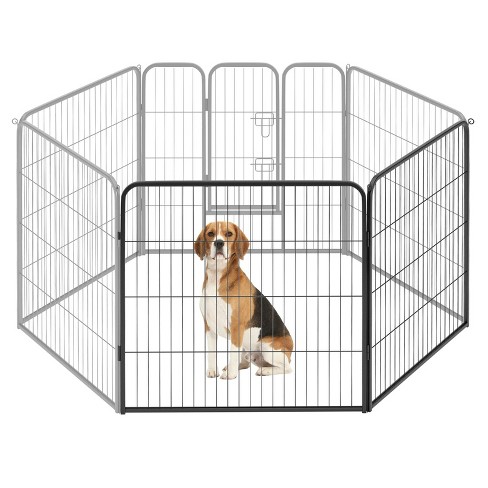 Bestmassage Dog Playpen 32 Inch 2 Panel Heavy Duty Playpen Pen Dog Fence Dog Kennel Indoor Outdoor Pet Exercise Pen Puppy Playpen Target