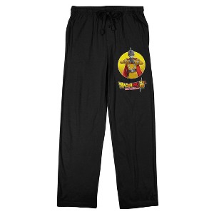 Dragon Ball Super The Movie Super Hero Gamma 1 Men's Black Sleep Pajama Pants - 1 of 4