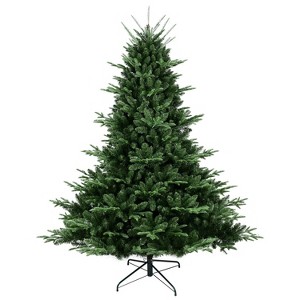 NicBex 8ft Artificial Christmas Tree Hinged Full Tree with 2673 Branch Tips and Metal Stand for Decoration - 1 of 4